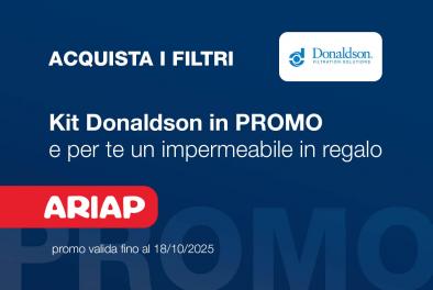 Promo Donaldson: il kit filtri perfetto per i tuoi veicoli