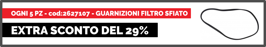 promo guarnizione filtro sfiato lema, ariap ricambi