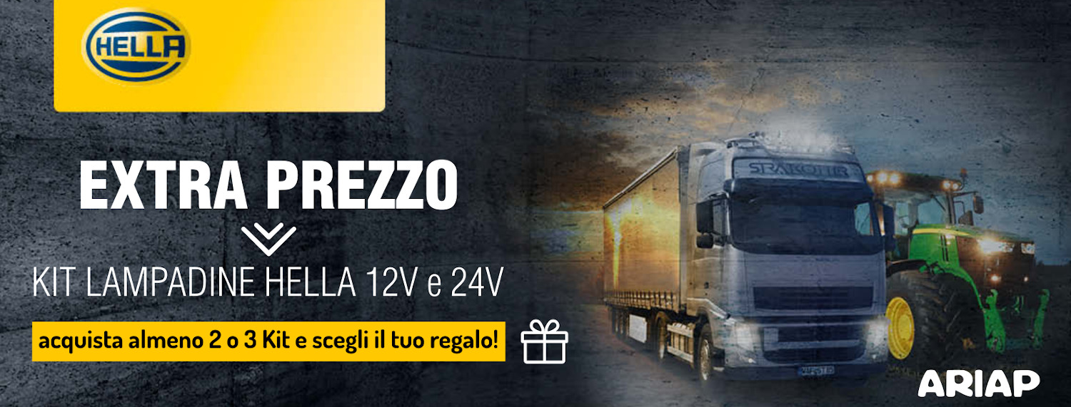 Extra sconto lampadine Hella camion