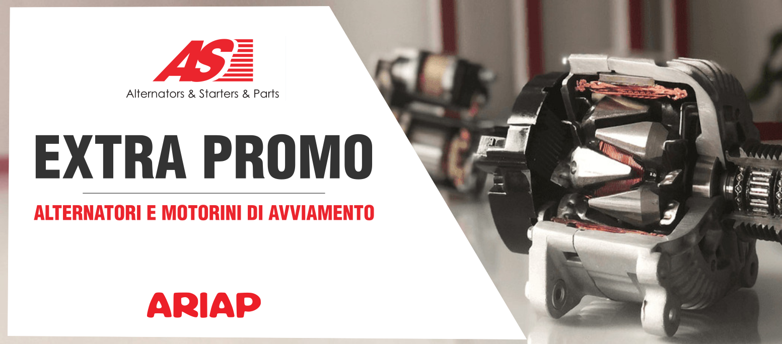 Promo alternatori e motorini avviamento AS-PL - Ariap ricambi trucks