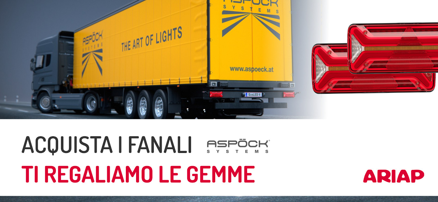 Promo fanali Aspock - Ariap ricambi trucks