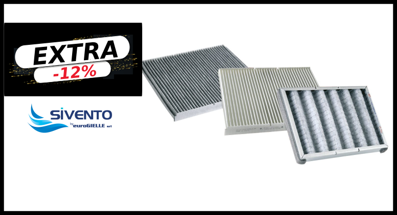 Sconti 12% Filtri abitacolo Sivento - Ariap ricambi trucks Sconti 12% Filtri abitacolo Sivento - Ariap ricambi trucks