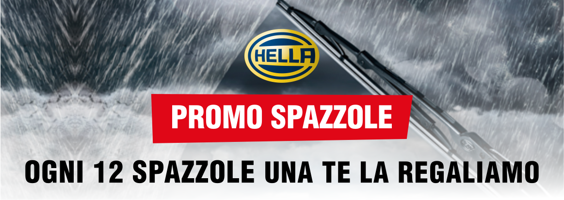 Promozione spazzole tergicristallo Hella - Ariap ricambi trucks