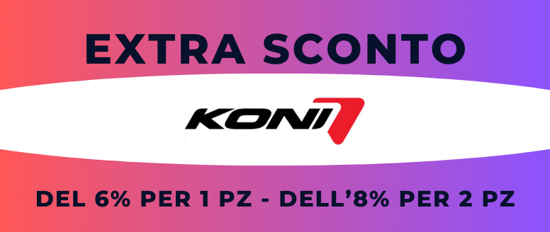 Promozione ammortizzatori Koni