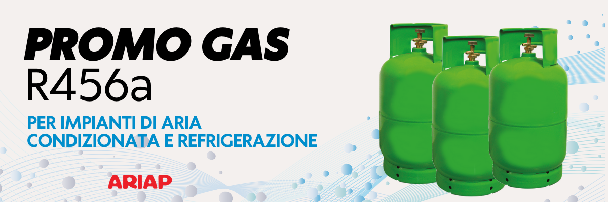 gas refrigerante R456a per impianti di aria condizionata e refrigerazione
