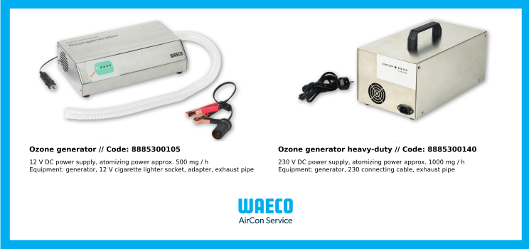 Resellers Waeco Ozone Generators promotion