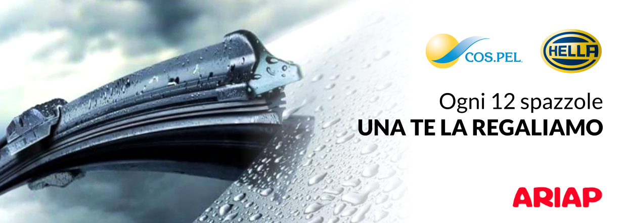 Promozione spazzole tergicristallo per veicoli commerciali - Ariap ricambi sicilia