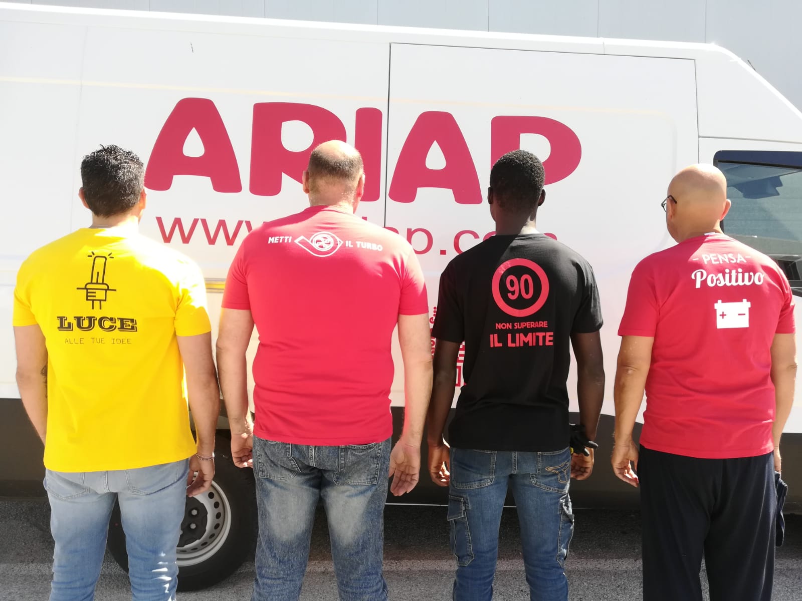 Pronta la nuova collezione di magliette ARIAP 2019