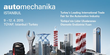 ARIAP partecipa come espositore ad AUTOMECHANIKA Instanbul 2015